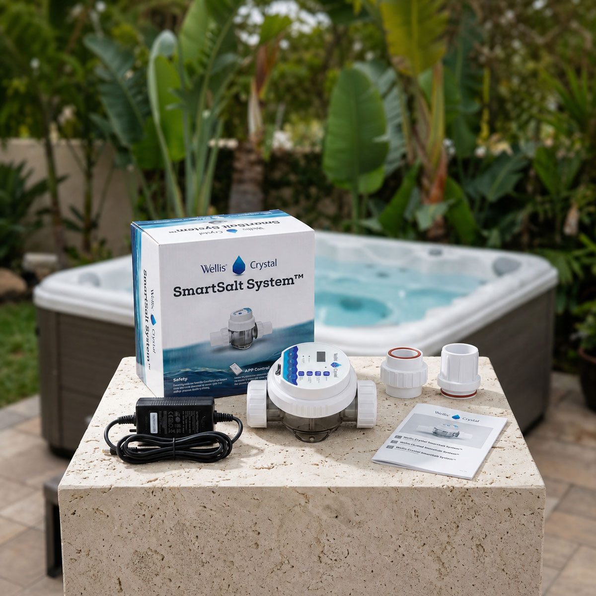 wellis_smartsalt_system_picture4 Wellis Crystal SmartSalt System – sistem de electroliză a sării pentru jacuzzi